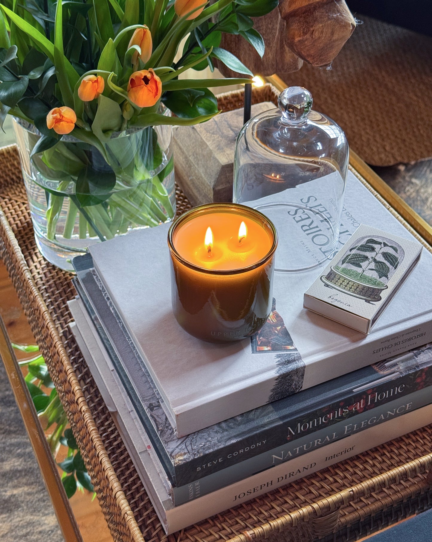 UPPER HOUSE: Upstate New York Scented Candles - hand-poured in the Catskills, refine eco-friendly candles available in very exclusive quantities.
